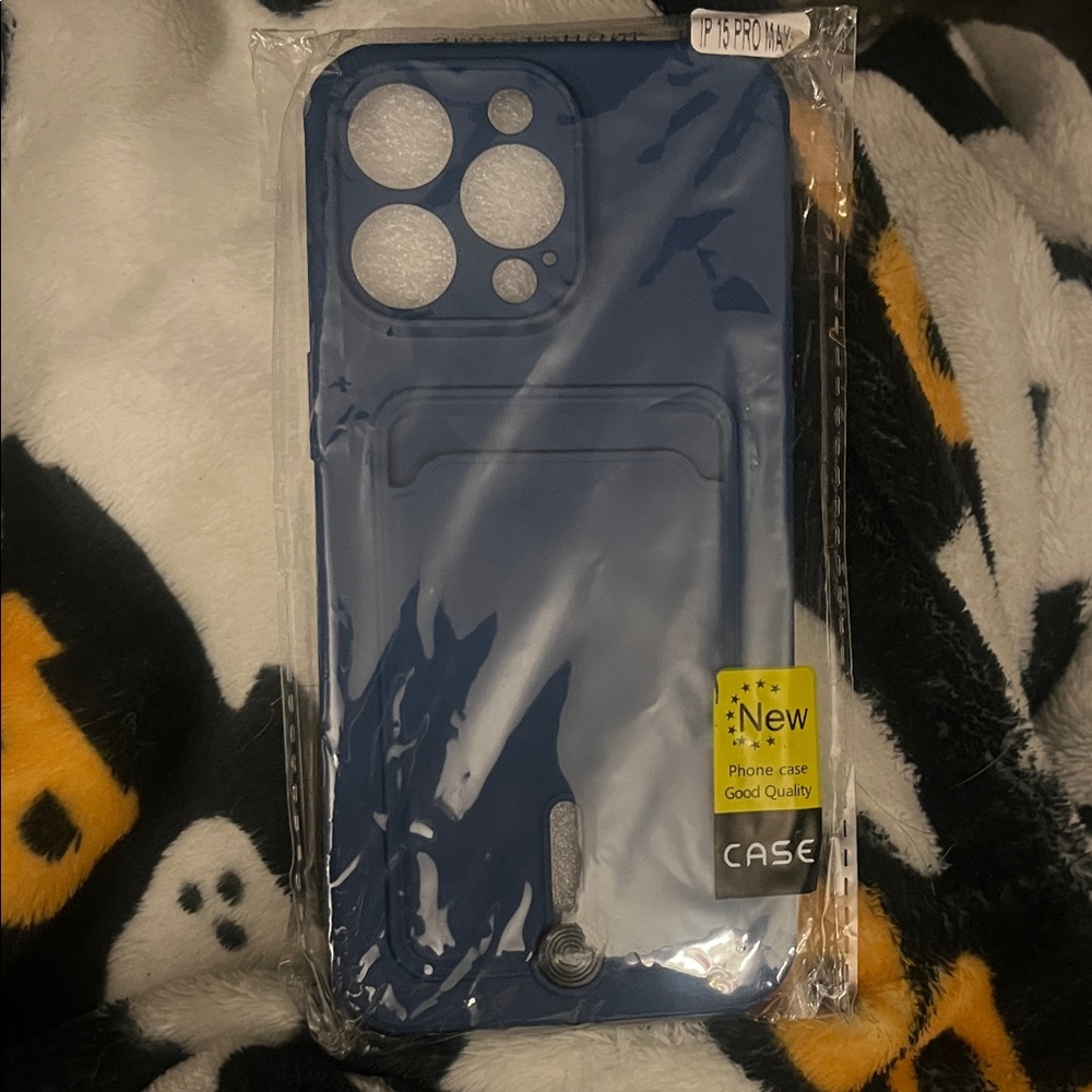 Blue Phone Case for iPhone 15 Pro Max